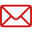 Red envelope email icon.