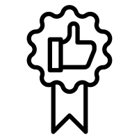 Abstract icon with square grid body, circular sides, and a ring on top, suggesting versatility in function or design.